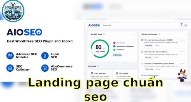 Landing page chuẩn SEO – Tối ưu hóa để dẫn đầu thị trường 2025